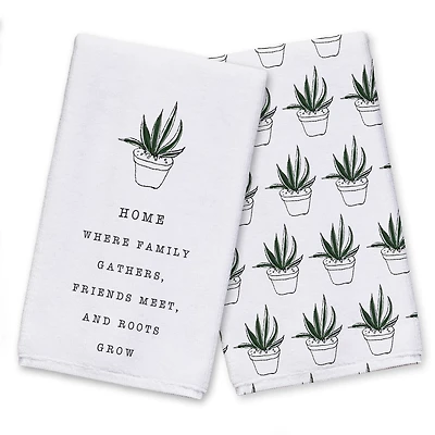 Home Where Roots Grow Hand Towel Set