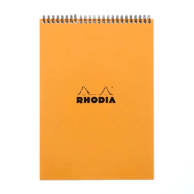 Rhodia® Orange Lined Wire-Bound Sketchbook, 8.25" x 11.75"