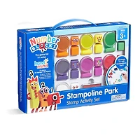 hand2mind Numberblocks Stampoline Park Stamp Activity Set