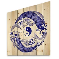 Designart - Chinoiserie Koi Fish II