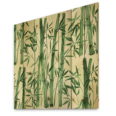 Designart - Bamboo Branches In The Forest I