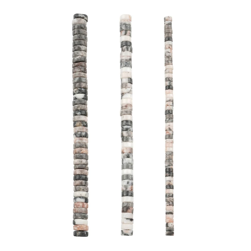 Pink Zebra Heishi Beads by Bead Landing™