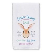 Easter Bunny Trail Tea Towel - Set of 2