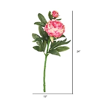 Pink Peony Spray, 3ct.