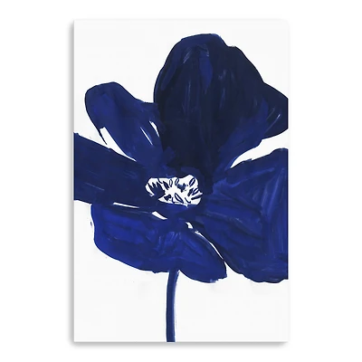 Indigo Petal I Canvas Giclee