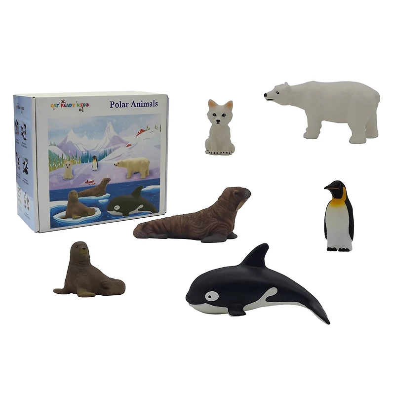Get Ready Kids Polar Animals Playset