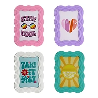 4" x 6" Waves Retro Frame by Studio Décor