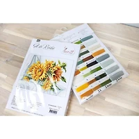 Luca-s Sunflowers Counted Cross Stitch Kit