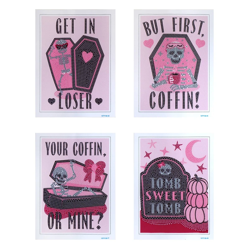 5" x 7" Ghoul Friends Diamond Art Kit by Make Market®