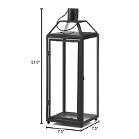 21.5'' Midtown Black Lantern