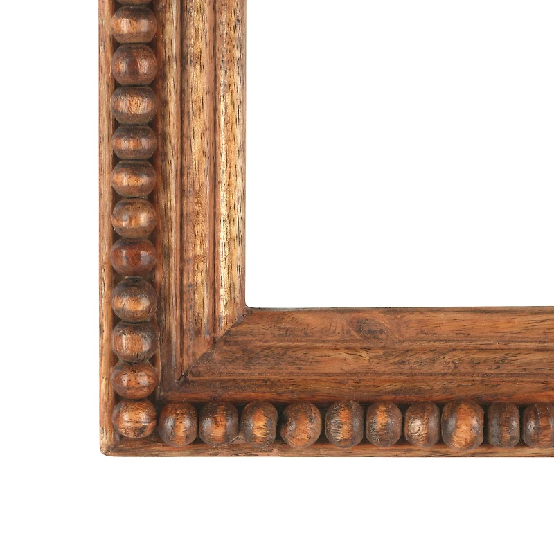 4" x 6" Dark Brown Beaded Wood Frame, Treasured Finds by Ashland®