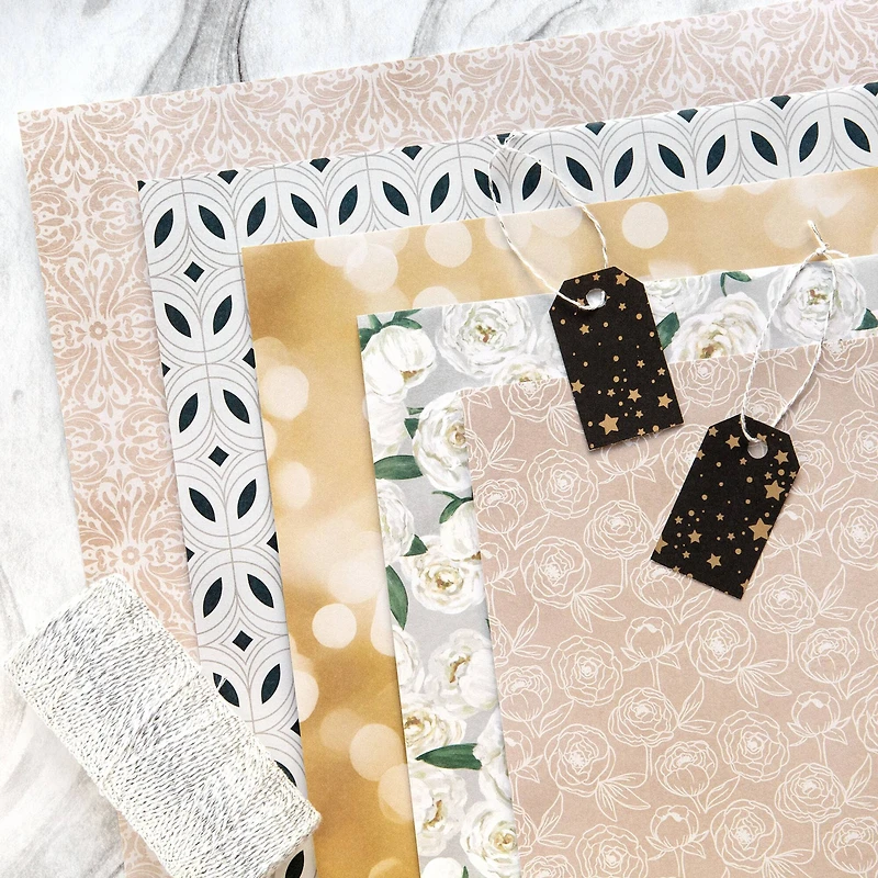 Craft Smith 12" x 12" Avenue Montaigne Paper Pad, 48 Sheets