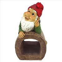 Design Toscano 10.5" Stormy the Gnome Gutter Guardian Downspout Statue
