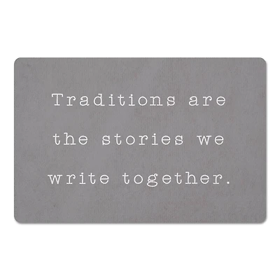 18" x 27" Traditions Together Floor Mat
