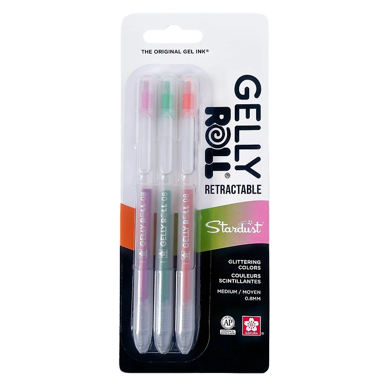 Sakura® Gelly Roll® Stardust 0.8mm Gel Pen Set