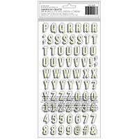 Vicki Boutin Thickers™ Sweet Rush Chipboard Alphabet  Stickers 