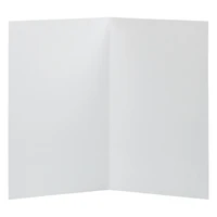 JAM Paper 3.5" x 4.875" Strathmore Bright White Wove Blank Foldover Cards