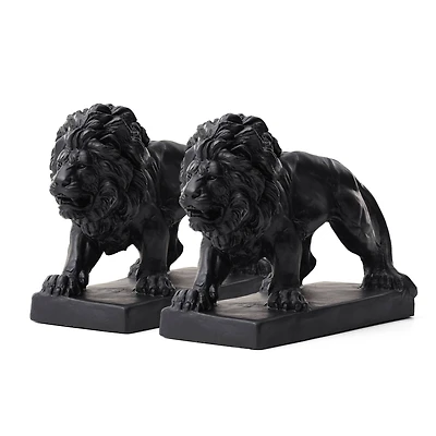Glitzhome® 24.5" Walking Lion Garden Statue