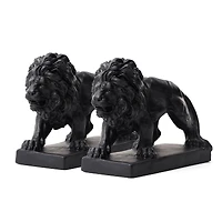 Glitzhome® 24.5" Walking Lion Garden Statue