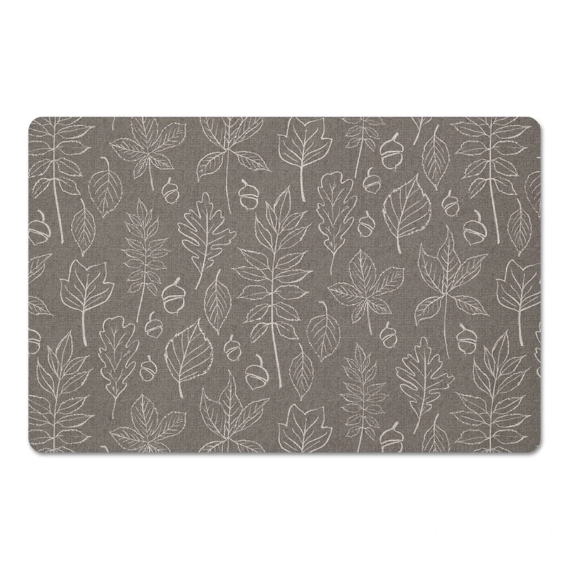 Leaf Pattern Floor Mat