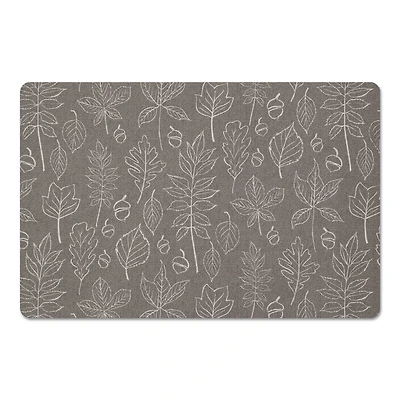 Leaf Pattern Floor Mat