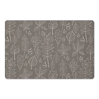 Leaf Pattern Floor Mat