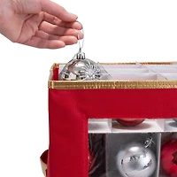 Simplify Small Ornament Storage Box with See-Through Window
