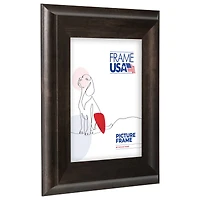Frame USA Verona Wide Espresso Single Image Picture Frame with Mat