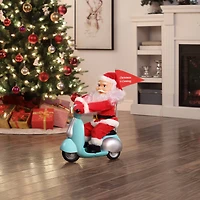 14.5" Scootin' Santa