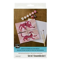 Tigers Paint-by-Number Gallery Mini Kit by Artist's Loft®