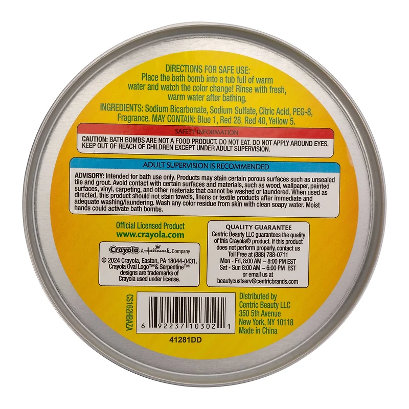 Crayola® Scented Bath Bombs, 8ct.