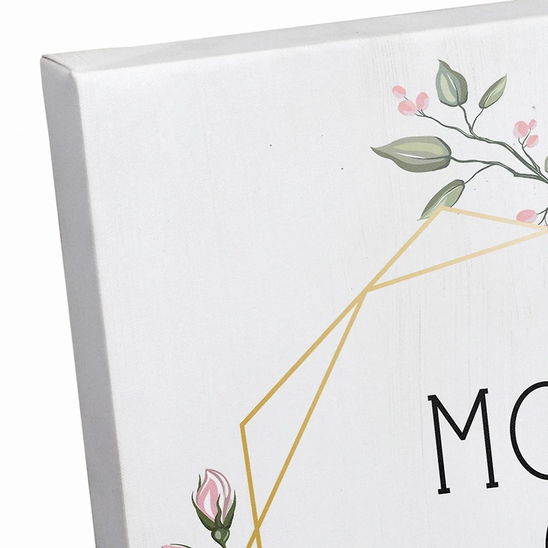 Mom First, Friend Forever Canvas Wall Art