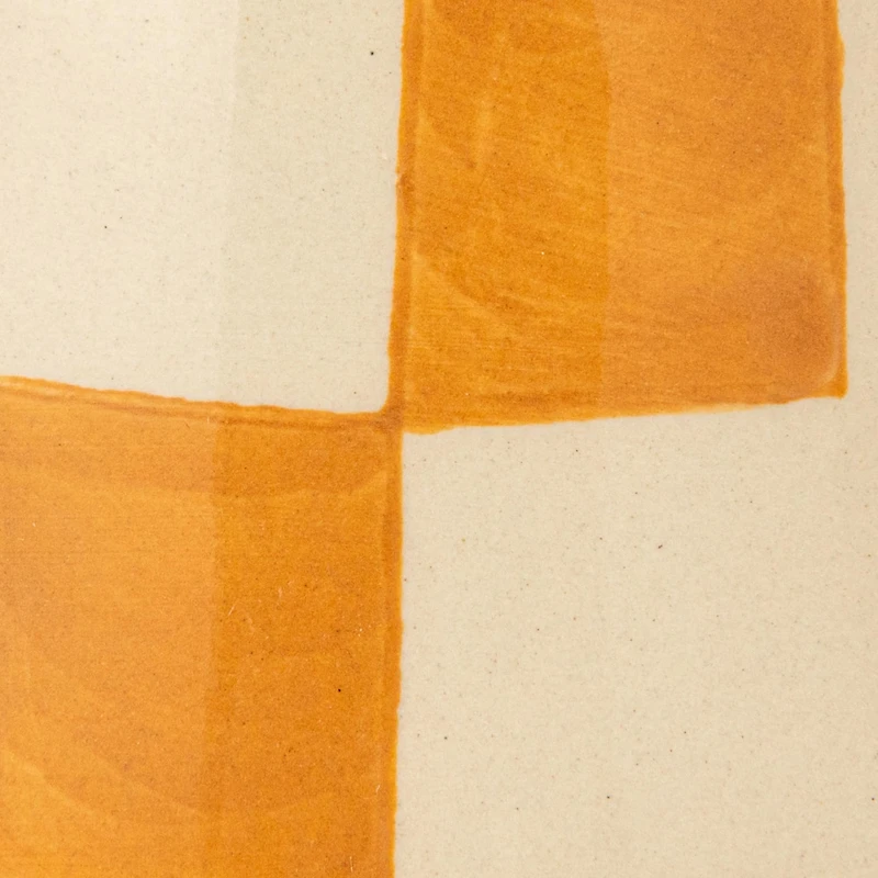 Hello Honey® 10oz. Checkered Stoneware Mug, 4ct.