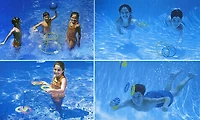 Swim Central 4-in-1 Fun Pack Swimming Pool Game Set