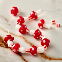 Mushroom Lampwork Glass Bead Mix by Bead Landing