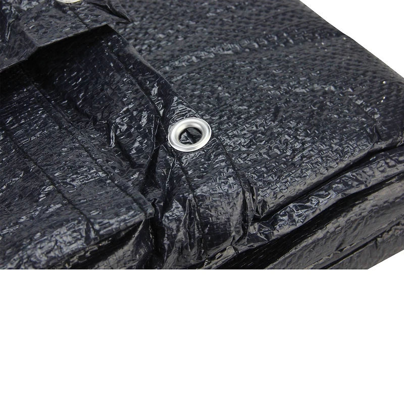 Swim Central 24ft. Black Oval Above Ground Swimming Pool Winter Cover