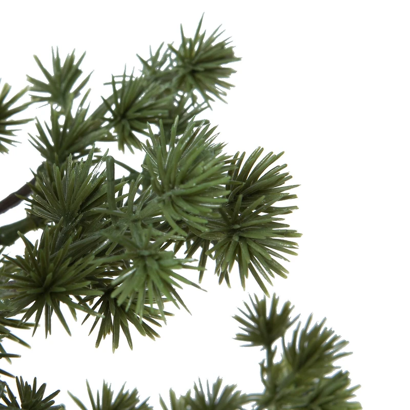 12" Potted Artificial Pine Bonsai Tree