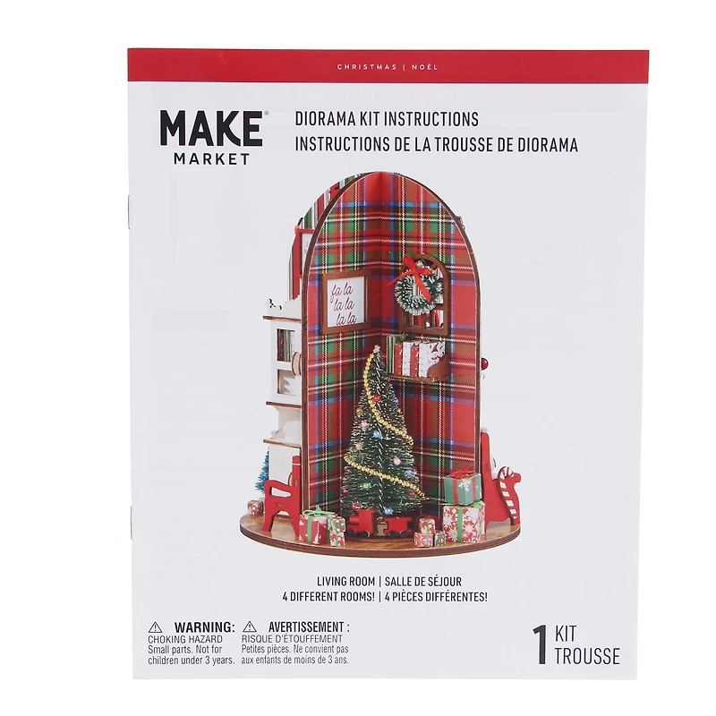 Rotating Living Room Diorama Kit by Make Market®