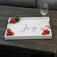 Elegant Designs™ 15.5" Joy Serving Tray with Handles