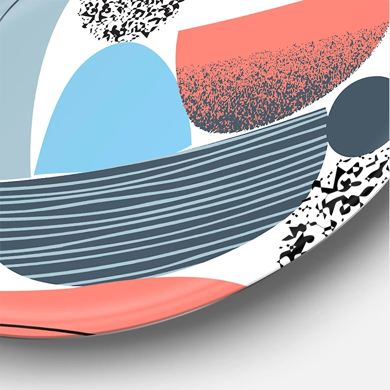 Designart - Retro Shapes With Abstract Suns and Moons II