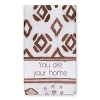 Deep Red You Are Home Tea Towel Set