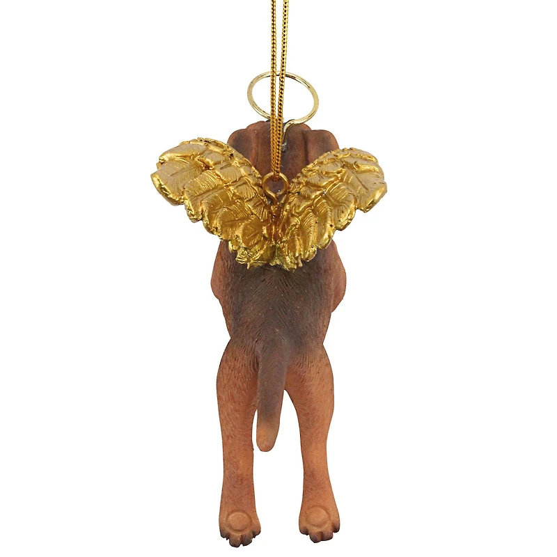 Design Toscano Honor the Pooch Dachshund Angel Ornament