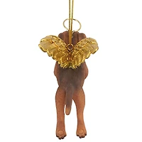 Design Toscano Honor the Pooch Dachshund Angel Ornament