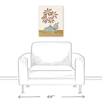 Warm Schefflera Vace 16" x 20" Canvas Wall Art