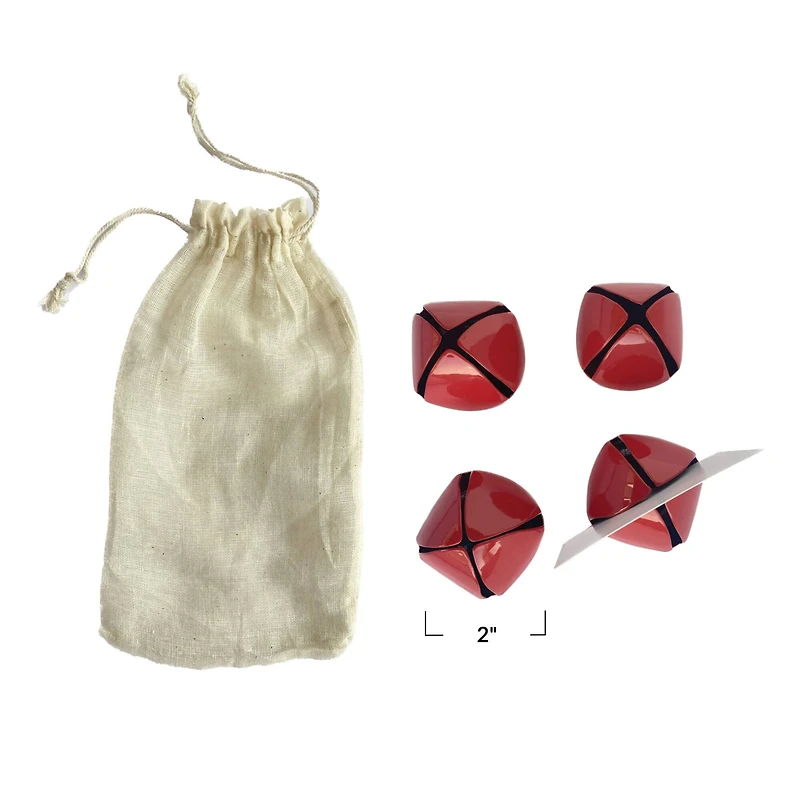 Hello Honey® Red Metal Bell Place Card & Photo Holder Set