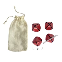 Hello Honey® Red Metal Bell Place Card & Photo Holder Set