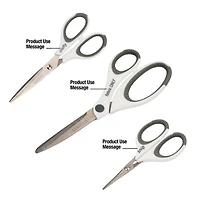 SINGER® Comfort Grip 3 Piece Multipurpose Fabric Scissors Set