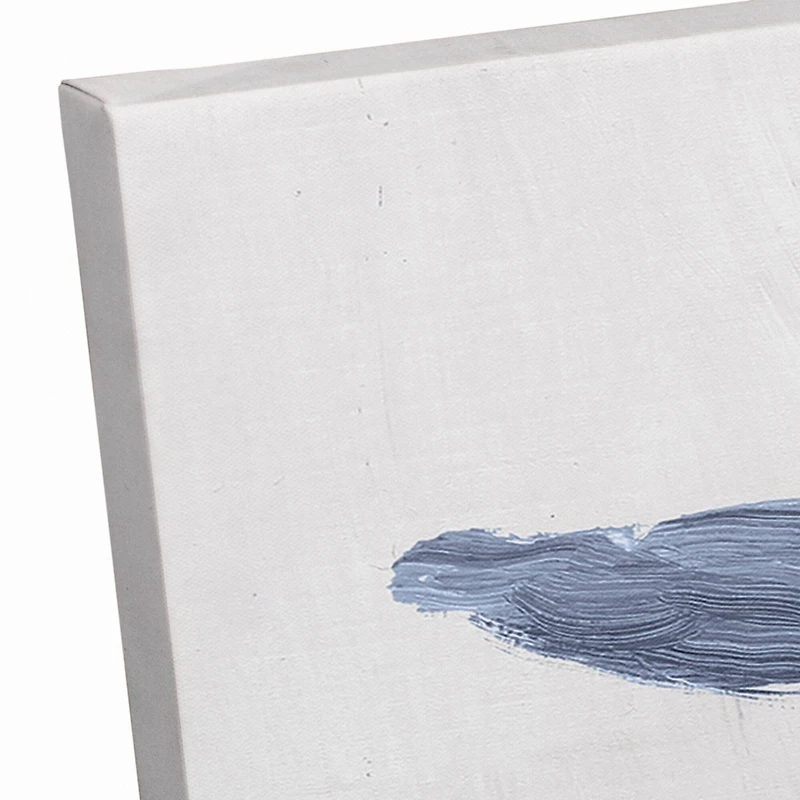 Blue Plant 24" x 30" Canvas Wall Art