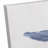 Blue Plant 24" x 30" Canvas Wall Art