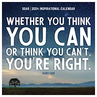 TF Publishing 2024 Soar Mini Calendar